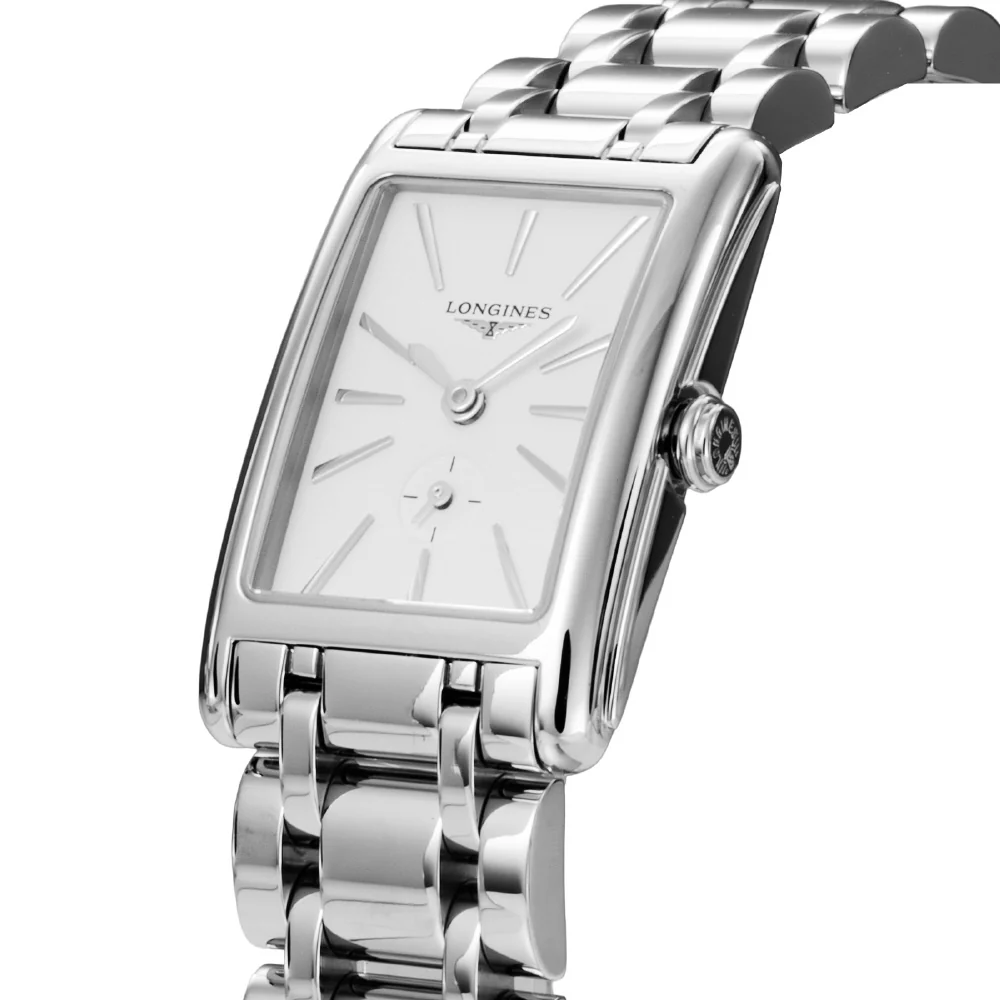 LONGINES L5.255.4.11.6 Dolcevita 2 Year Warranty White Dial Elegant Design Swiss Quartz Movement - Image 2