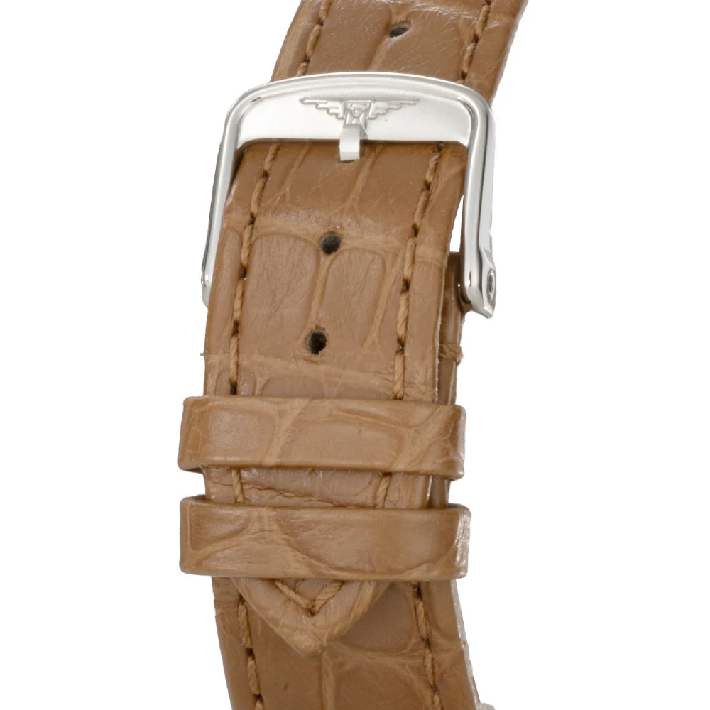 LONGINES L5.512.0.71.4 Dolcevita Brown Leather Strap Swiss Made Elegant Design 2-Year Warranty - Image 6