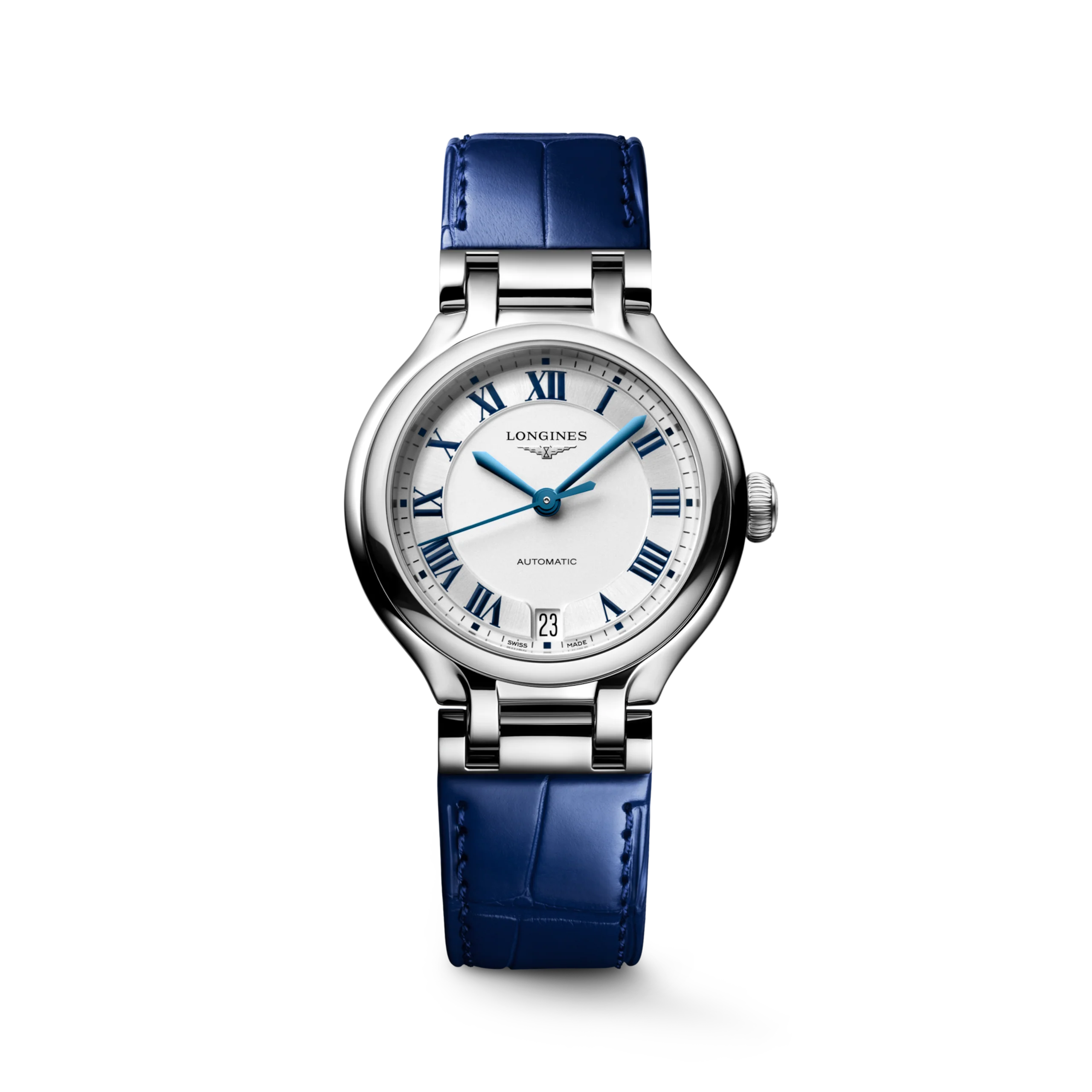 Longines L8.124.4.71.2 Elegant Automatic Women's Stainless Steel 34mm Watch
