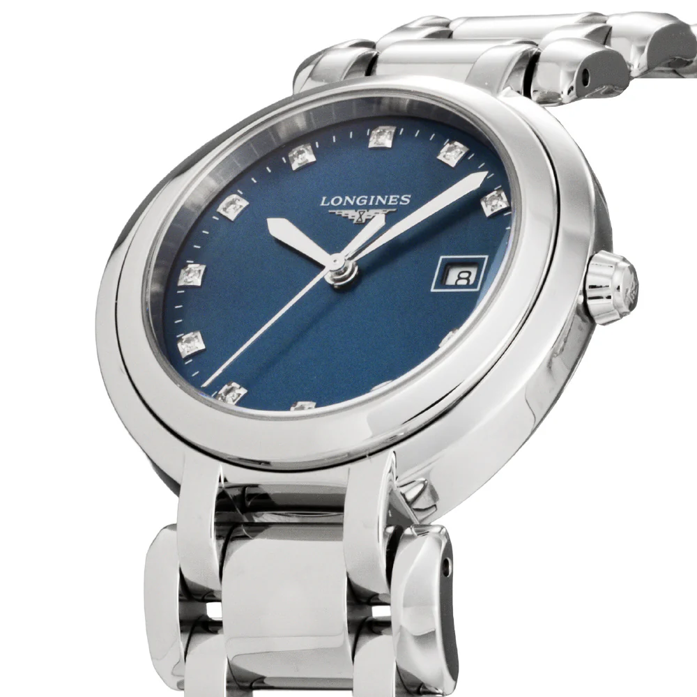 LONGINES L81224986 Primaluna 2-Year Warranty Blue Dial Stainless Steel Elegant Design - Image 2