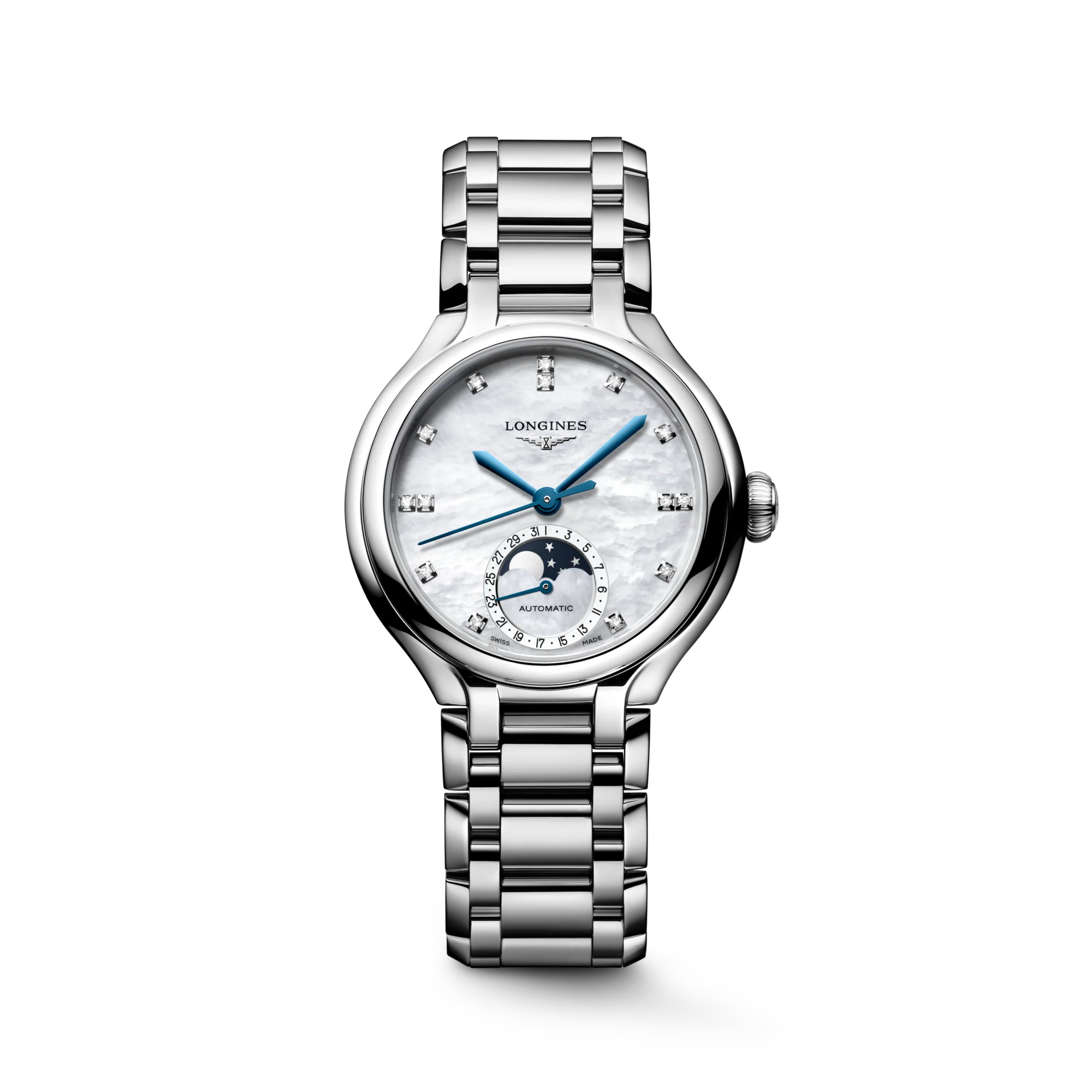 LONGINES L8.126.4.87.6 Elegant Swiss Design Automatic Movement Sapphire Crystal Water Resistant