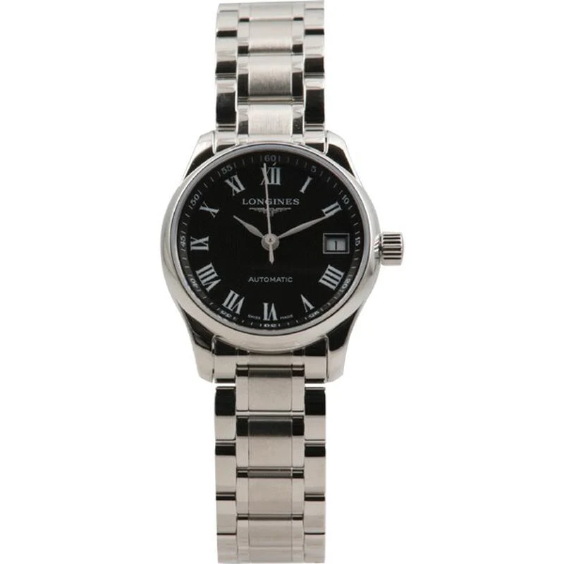 Longines L2.128.4.51.6 Master Collection Quartz Ladies Metal Band Watch