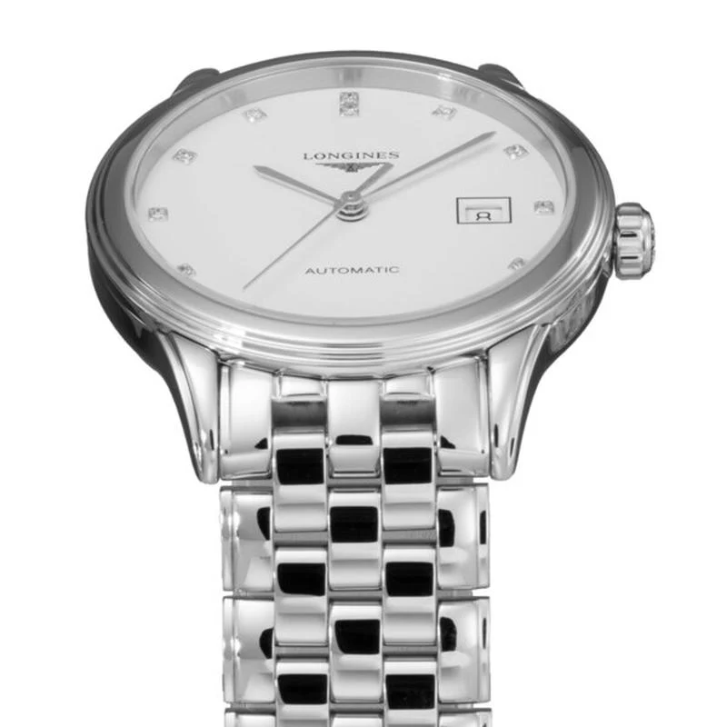 Longines L4.374.4.27.6 Elegant Quartz Ladies' Metal Belt Watch - Image 3