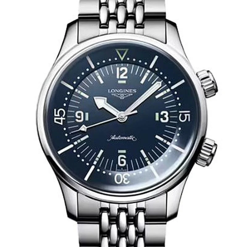 Longines Legend Diver Blue Parallel Import 2-Year Warranty L3.764.4.90.7