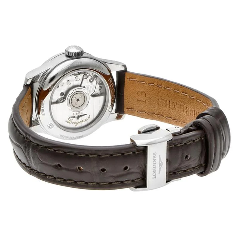 Longines L2.320.4.87.2 Record Automatic Men's Stainless Steel 40mm Watch - Image 4