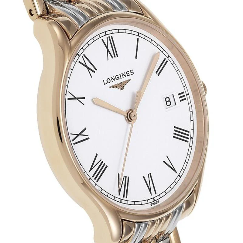 Longines L4.359.1.11.7 Lyre Quartz Women's White Watch - Image 2