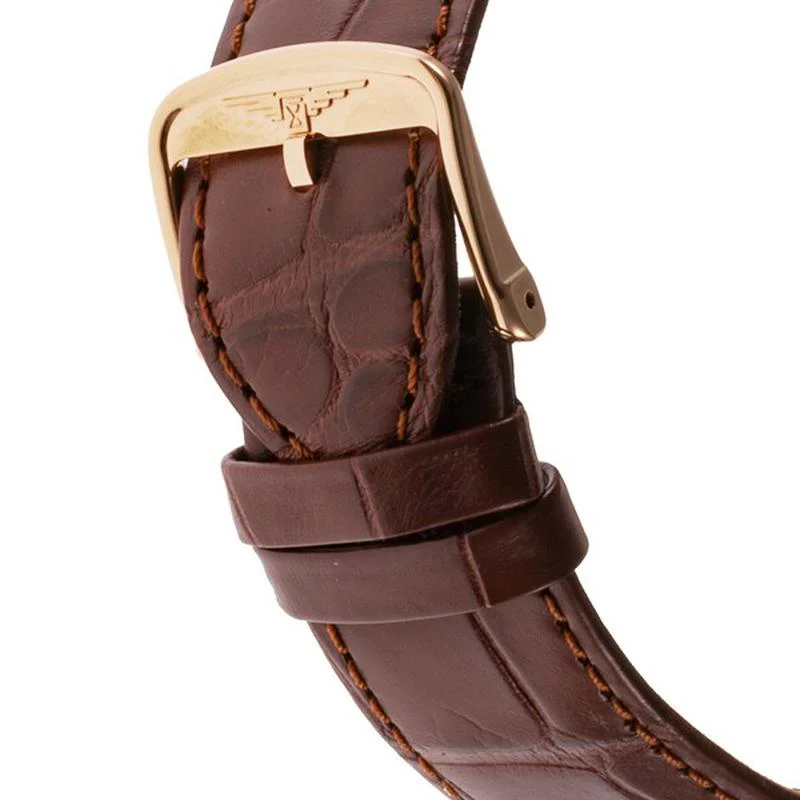 Longines Men's Alligator Leather Parallel Import 2-Year Warranty L4.785.8.73.2 - Image 5