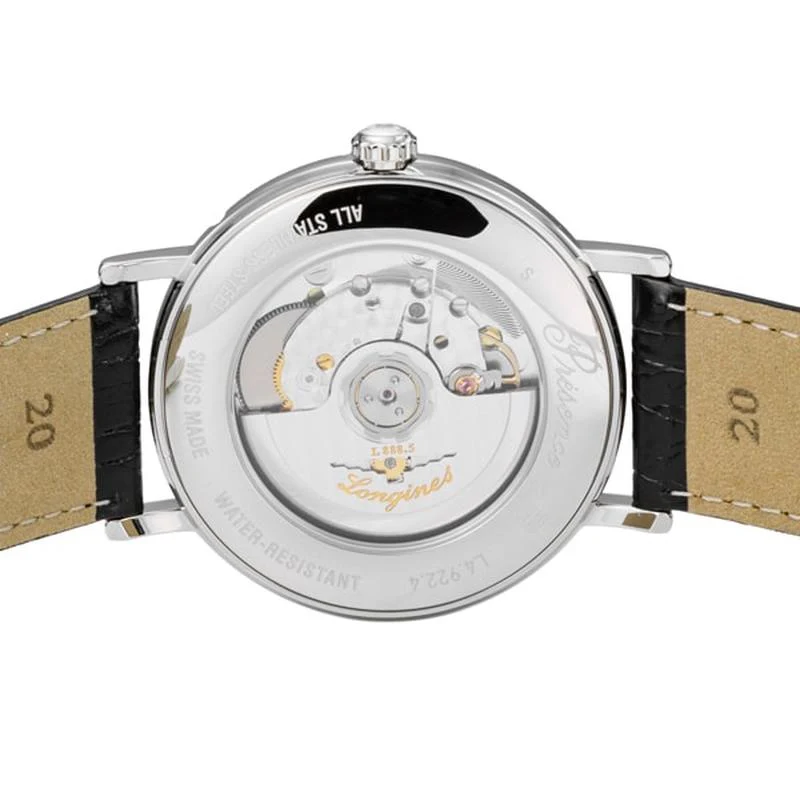 Longines Men's Leather Belt Parallel Import 2-Year Warranty L4.922.4.52.2 - Image 4