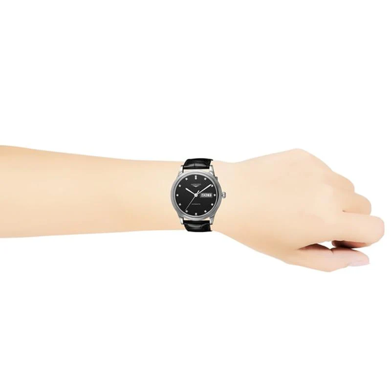 Longines Men's Leather Belt Parallel Import with 2 Year Warranty L4.899.4.57.2 - Image 2