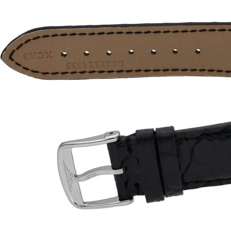 Longines Men's Leather Belt Parallel Import with 2-Year Warranty L4.899.4.72.2 - Image 5