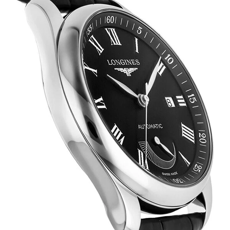 Longines Men's Leather Strap Watch Parallel Import 2-Year Warranty L2.908.4.51.7 - Image 3
