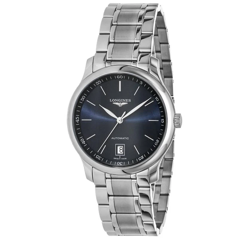 Longines Men's Master Collection Metal Belt Parallel Import with 2-Year Warranty L2.628.4.92.6