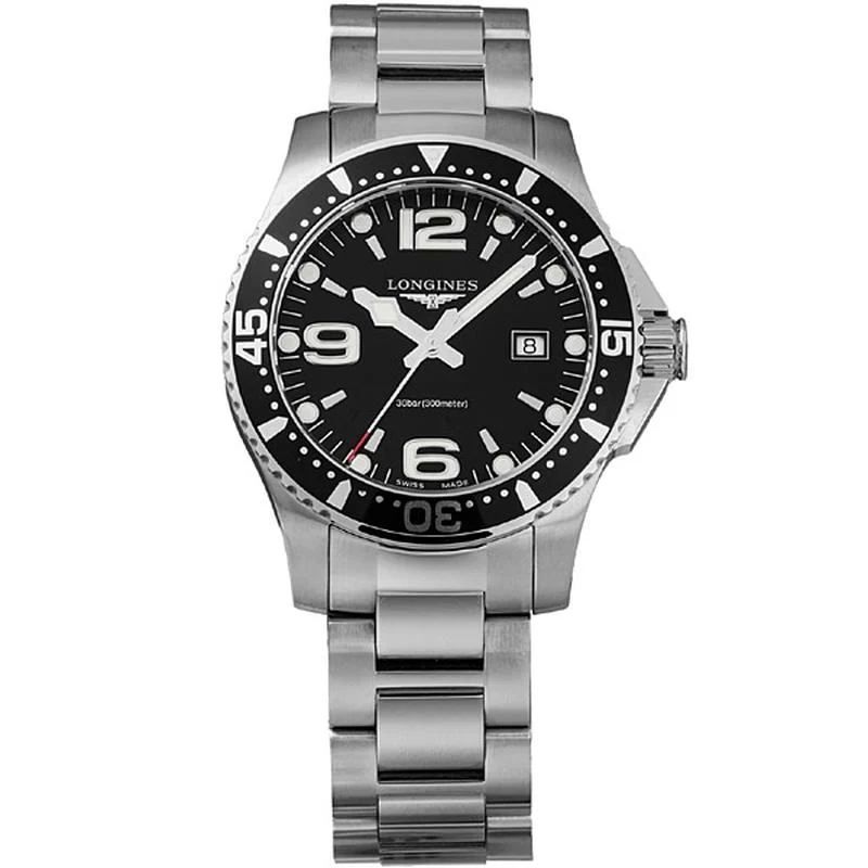 Longines Men's Metal Band Watch Parallel Import with 2-Year Warranty L3.730.4.56.6