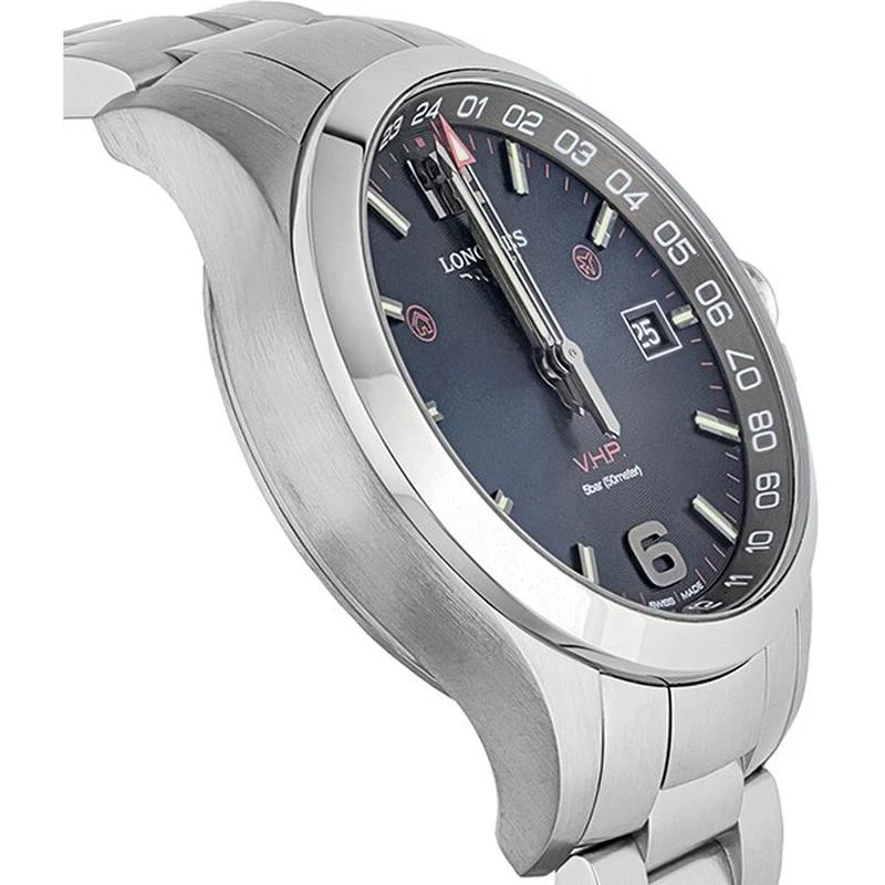 Longines Men's Metal Belt Parallel Import 2-Year Warranty L3.728.4.96.6 - Image 3