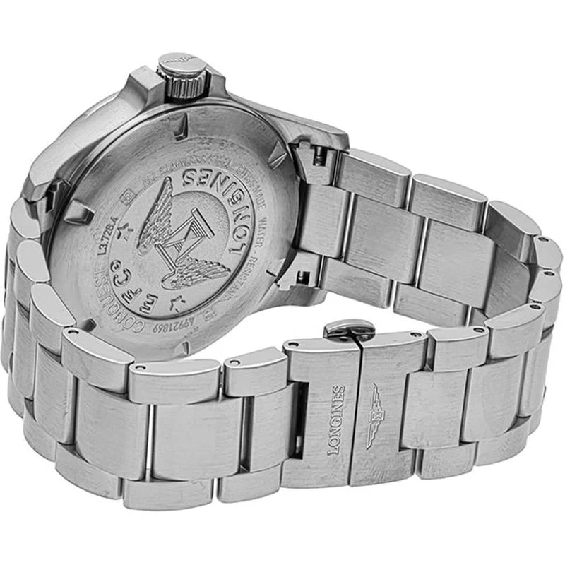 Longines Men's Metal Belt Parallel Import 2-Year Warranty L3.728.4.96.6 - Image 4