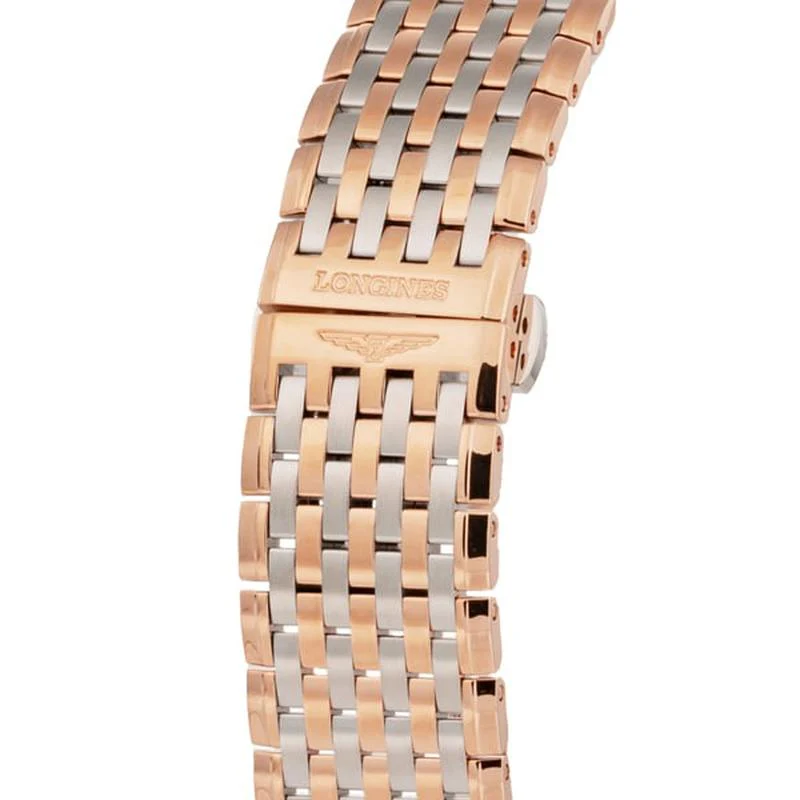 Longines Men's Metal Belt Parallel Import 2-Year Warranty L4.766.1.57.7 - Image 5