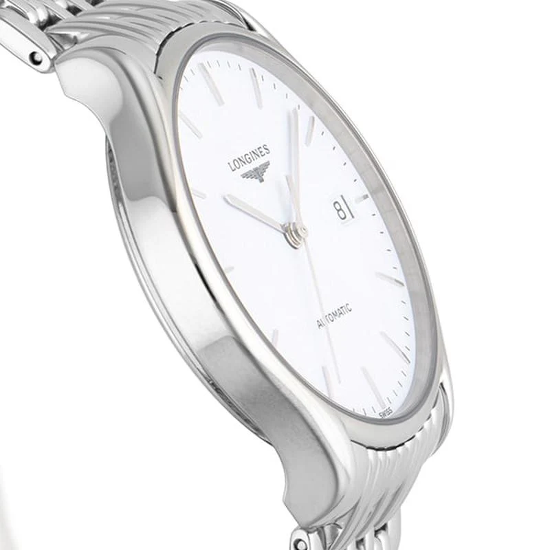 Longines Men's Metal Belt Parallel Import 2-Year Warranty L4.860.4.12.6 - Image 3