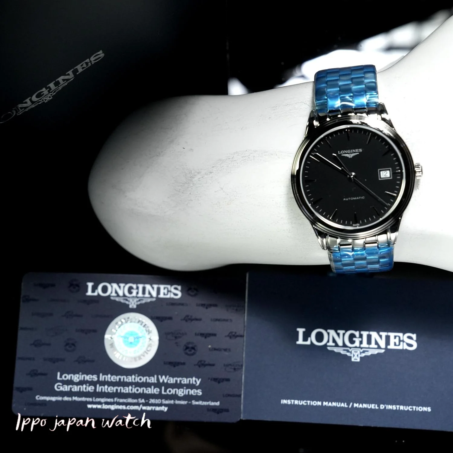 Longines L4.974.4.52.6 Metal Belt Parallel Import 2-Year Warranty Men's Watch - Image 5