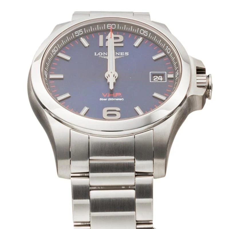 Longines Men's Metal Belt Parallel Import with 2 Year Warranty L3.716.4.96.6 - Image 3