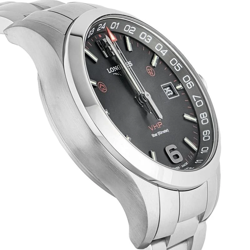 Longines Men's Metal Belt Parallel Import with 2-Year Warranty L3.728.4.56.6 - Image 2