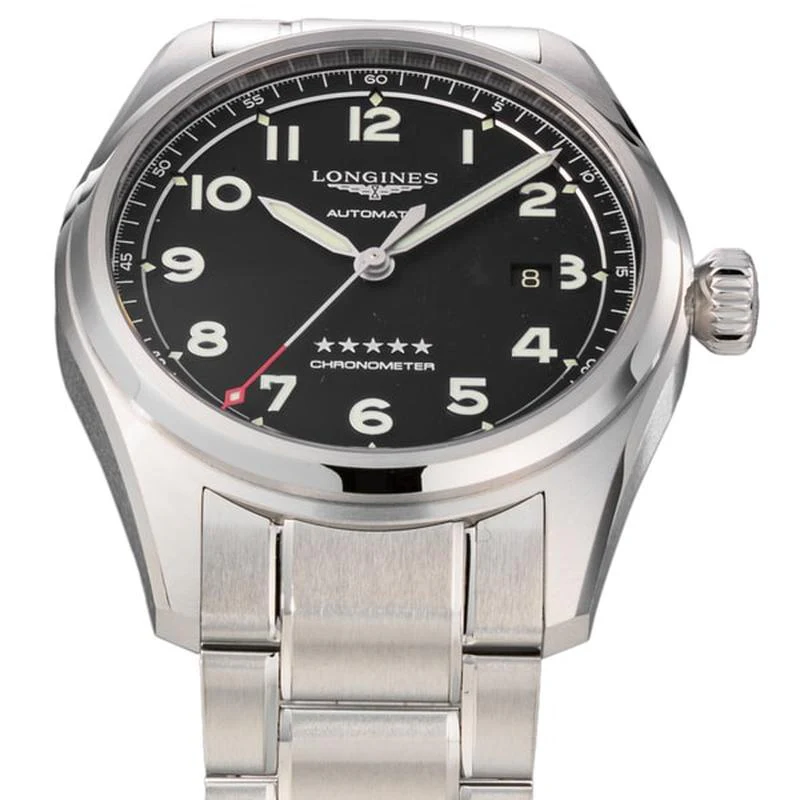 Longines Men's Metal Belt Parallel Import with 2-Year Warranty L3.811.4.53.9 - Image 3