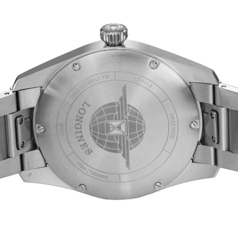 Longines Men's Metal Belt Parallel Import with 2-Year Warranty L3.811.4.53.9 - Image 4