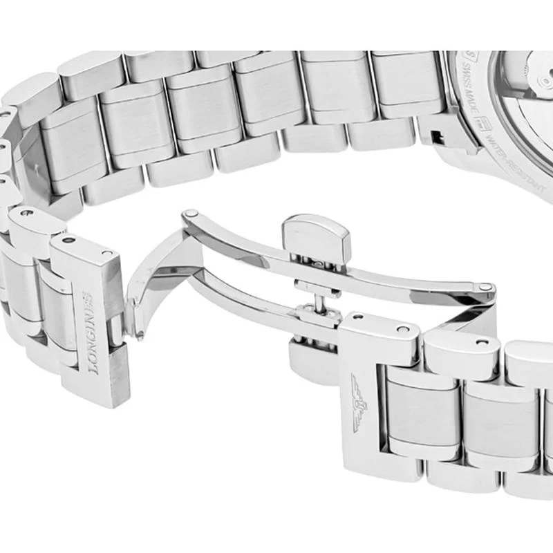 Longines Men's Metal Bracelet Watch Parallel Import with 2-Year Warranty L2.910.4.51.6 - Image 5