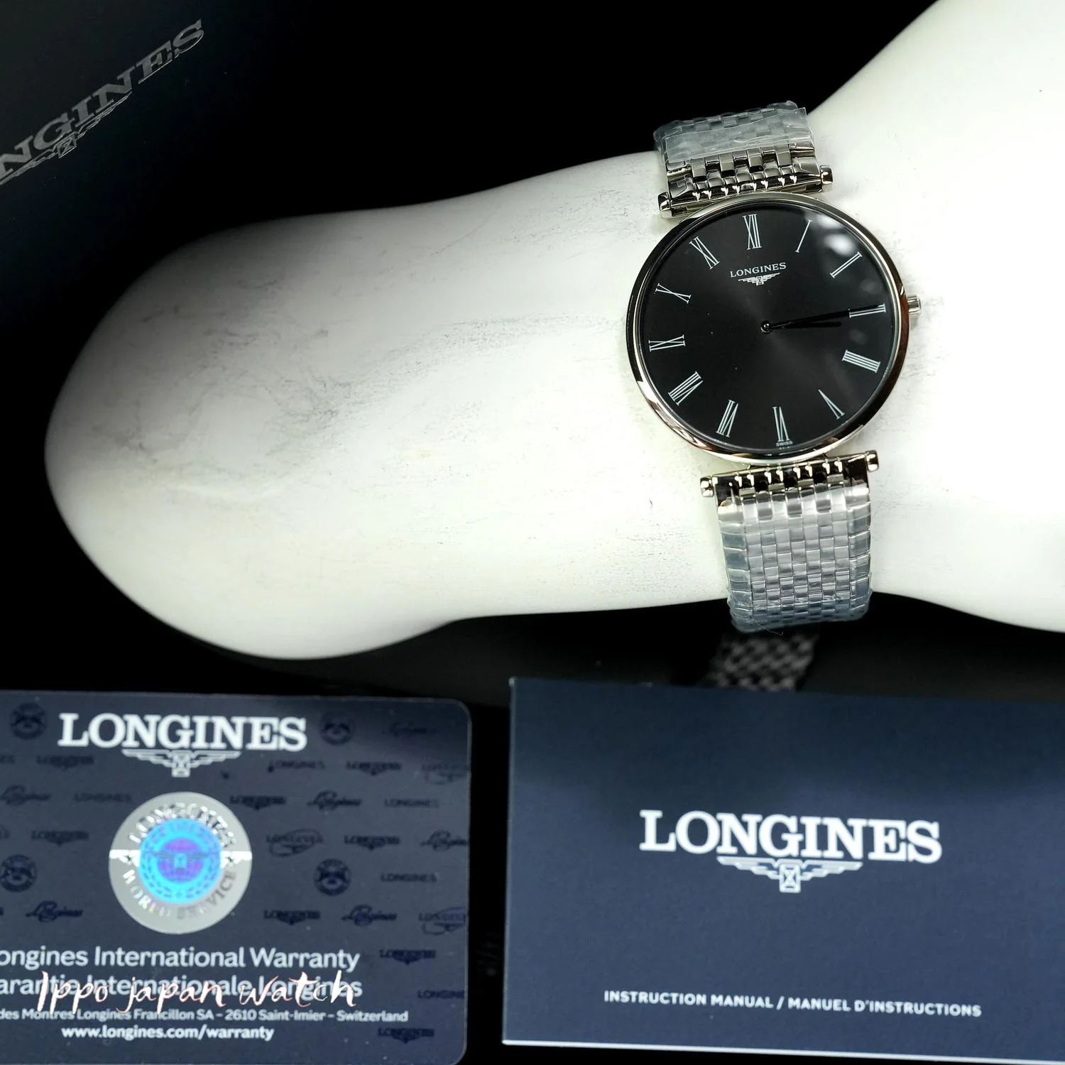 Longines Men's Metal Strap Parallel Import Watch L4.766.4.51.6 with 2-Year Warranty - Image 7