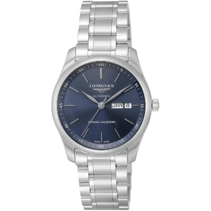 Longines Men's Metal Strap Parallel Import with 2-Year Warranty L2.910.4.92.6