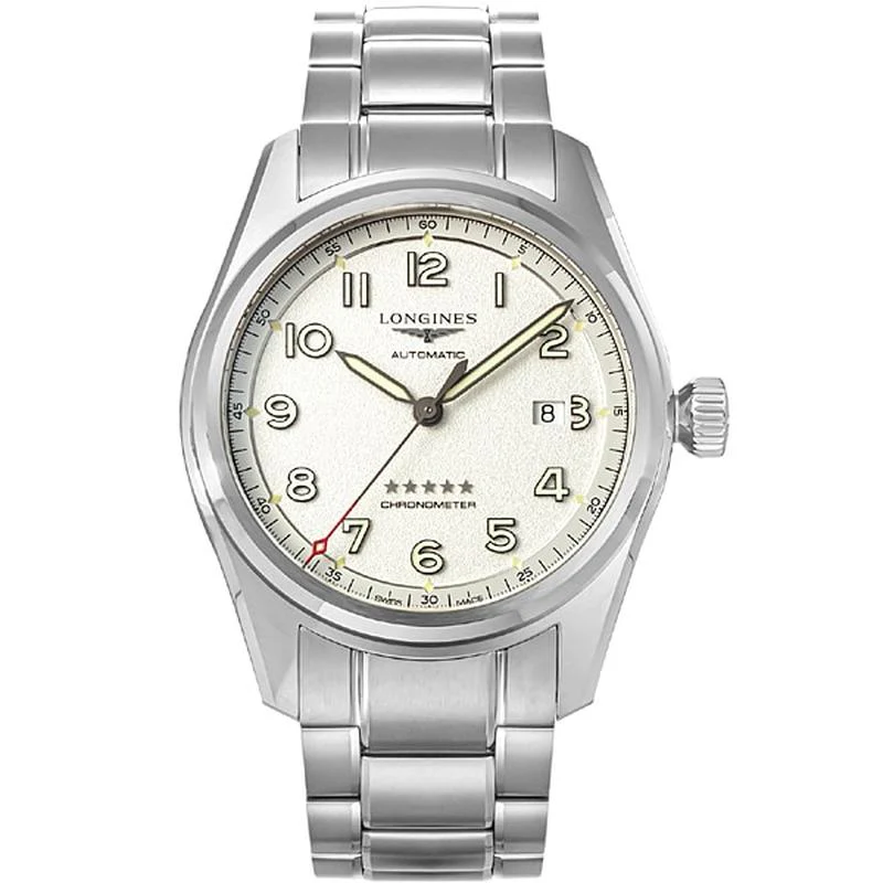 Longines Men's Metal Strap Parallel Import with 2-Year Warranty L3.811.4.73.9