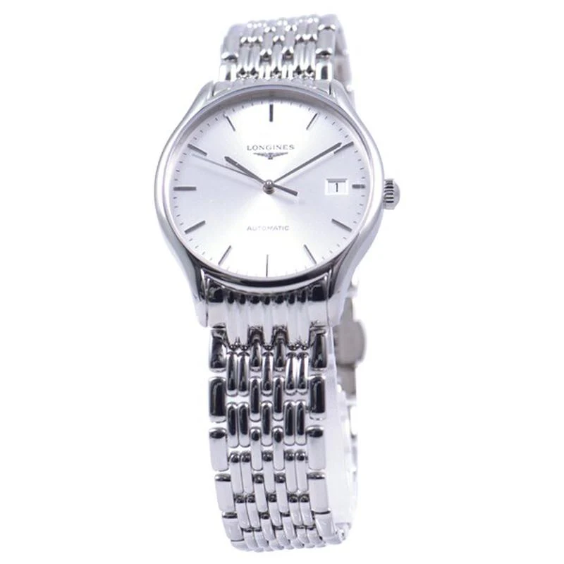 Longines Men's Metal Strap Watch Parallel Import with 2-Year Warranty L4.860.4.72.6