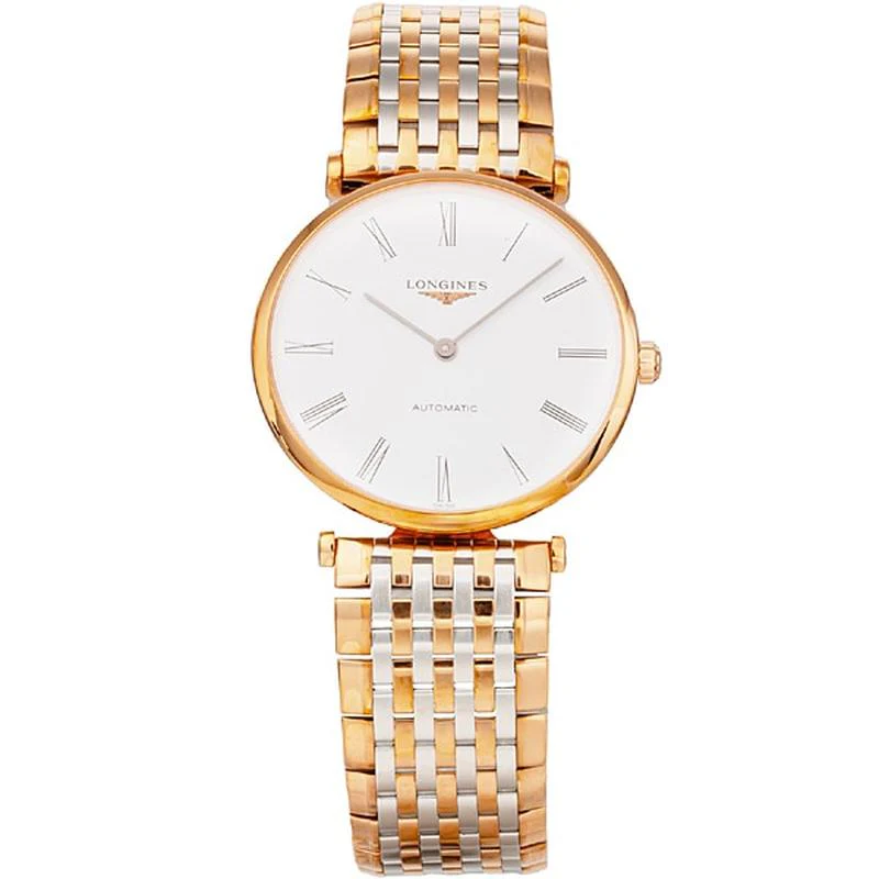 Longines Men's Metal Strap Watch Parallel Import with 2-Year Warranty L4.908.1.91.7