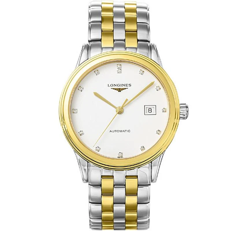 Longines Men's Metal Strap Watch Parallel Import with 2-Year Warranty L4.984.3.27.7