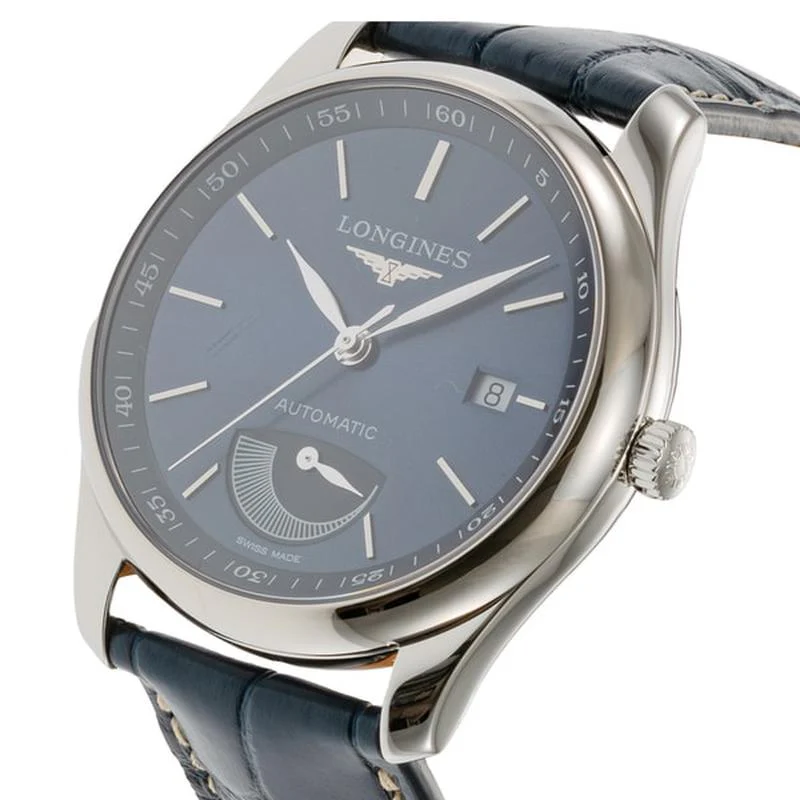 Longines Men's Watch with Alligator Belt Parallel Import with 2-Year Warranty L2.908.4.92.0 - Image 2