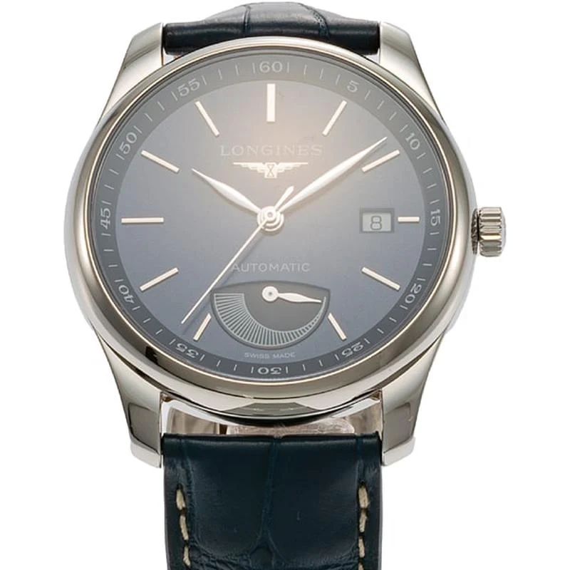 Longines Men's Watch with Alligator Belt Parallel Import with 2-Year Warranty L2.908.4.92.0 - Image 3
