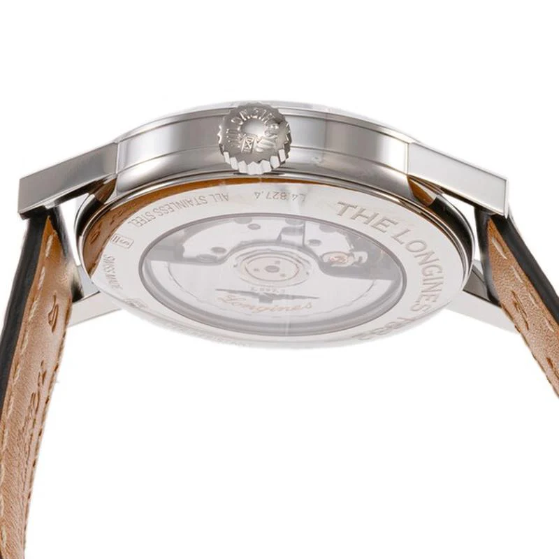 Longines Men's Watch with Alligator Strap Parallel Import 2-Year Warranty L4.827.4.52.0 - Image 4