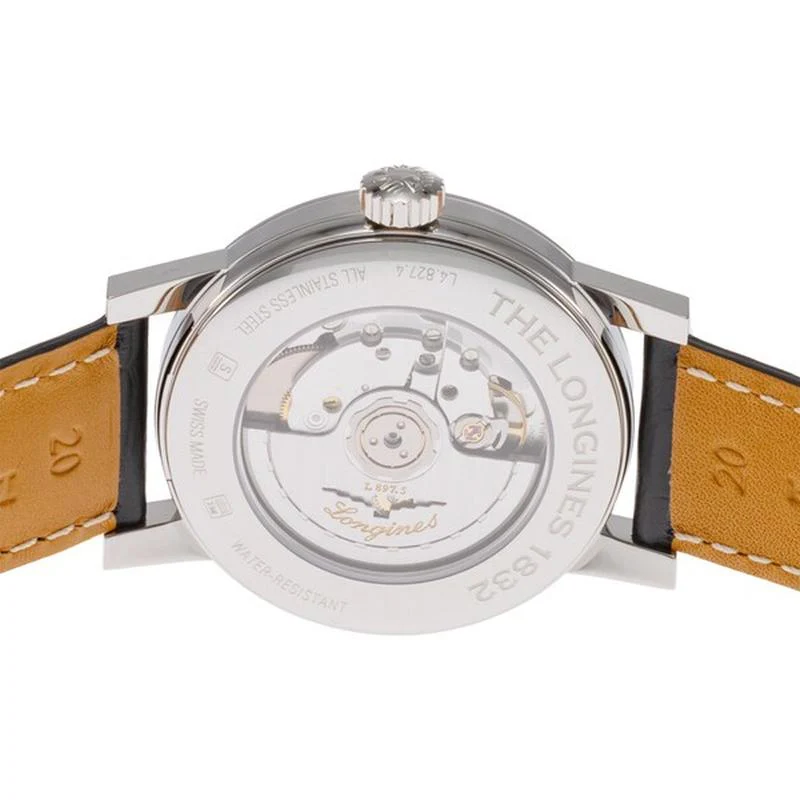 Longines Men's Watch with Alligator Strap Parallel Import 2-Year Warranty L4.827.4.52.0 - Image 5