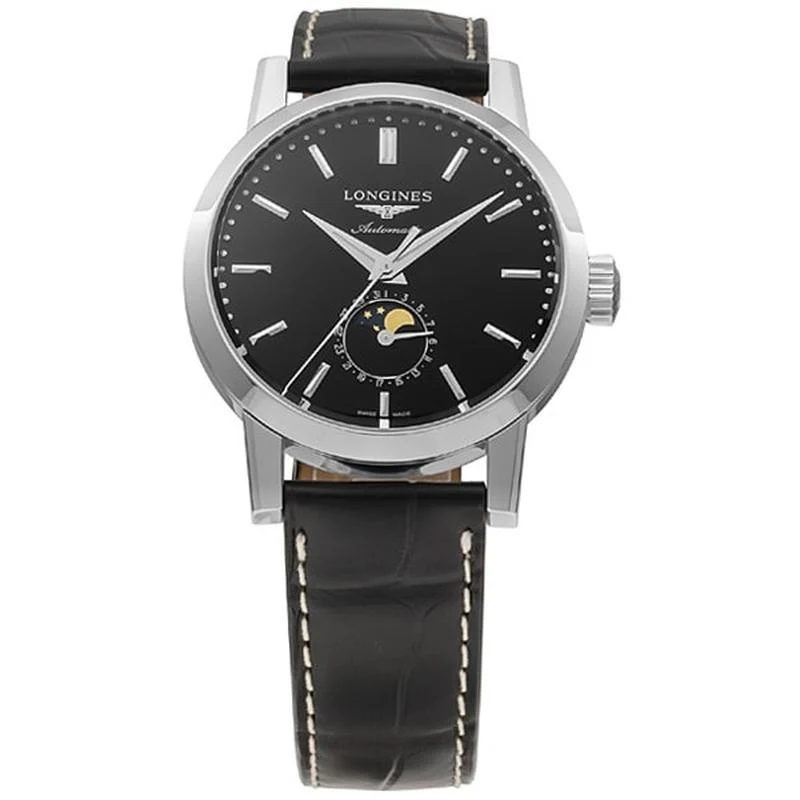 Longines Men's Watch with Alligator Strap, Parallel Import with 2-Year Warranty L4.826.4.52.0 - Image 2