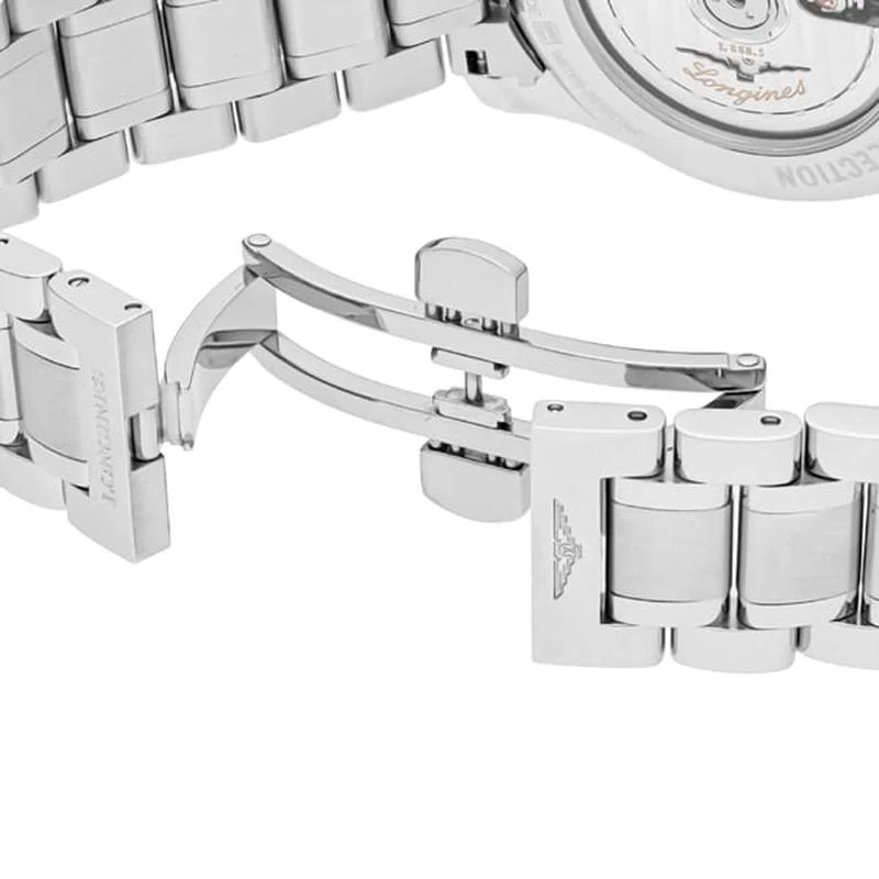 Longines Men's Watch with Metal Strap Imported Parallel Model L2.793.4.51.6, 2-Year Warranty - Image 5