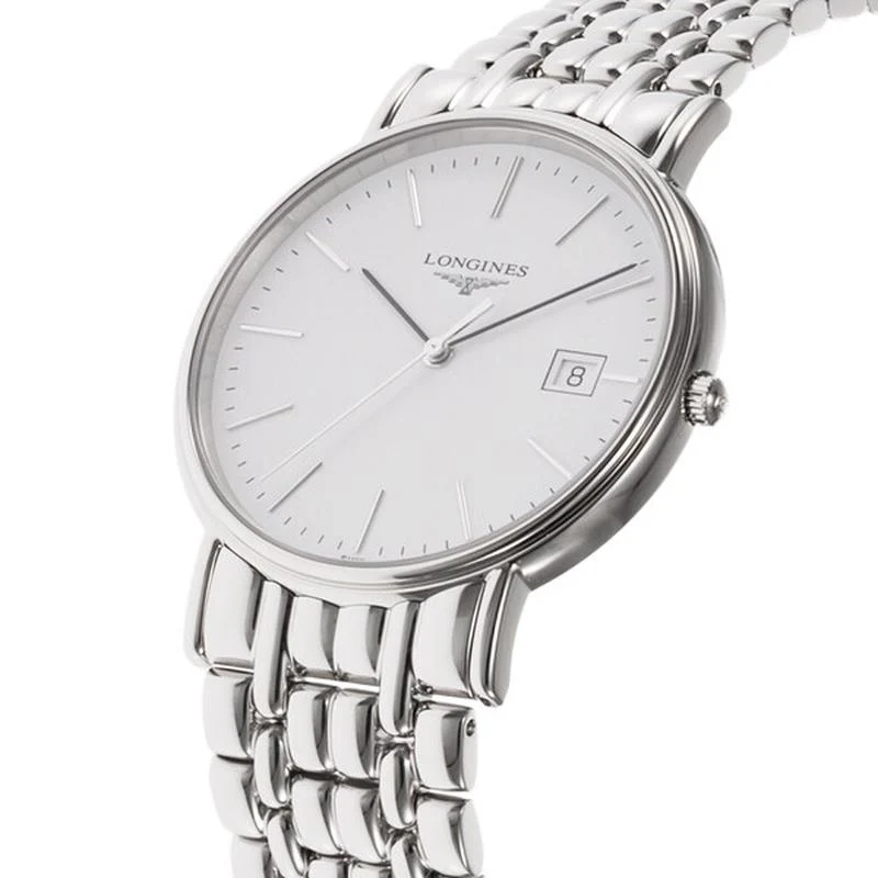 Longines L4.790.4.12.6 Master Collection Quartz Men's Metal Bracelet Watch - Image 2