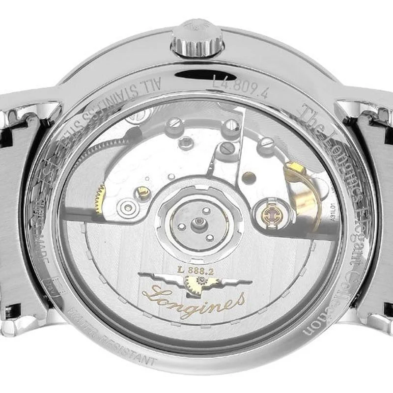 Longines L4.809.4.12.6 Elegant Quartz Women's Stainless Steel 30mm Watch - Image 4