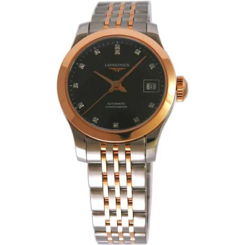 Longines L2.320.5.57.7 Master Collection Quartz Ladies Metal Belt Watch