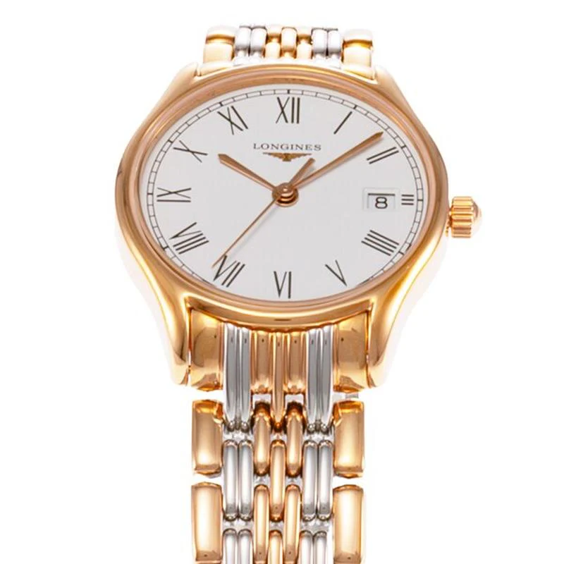 Longines L4.259.1.11.7 Master Collection Quartz Ladies Metal Belt Watch - Image 3