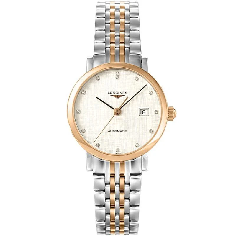 Longines L4.310.5.77.7 Master Collection Quartz Ladies Metal Belt Watch