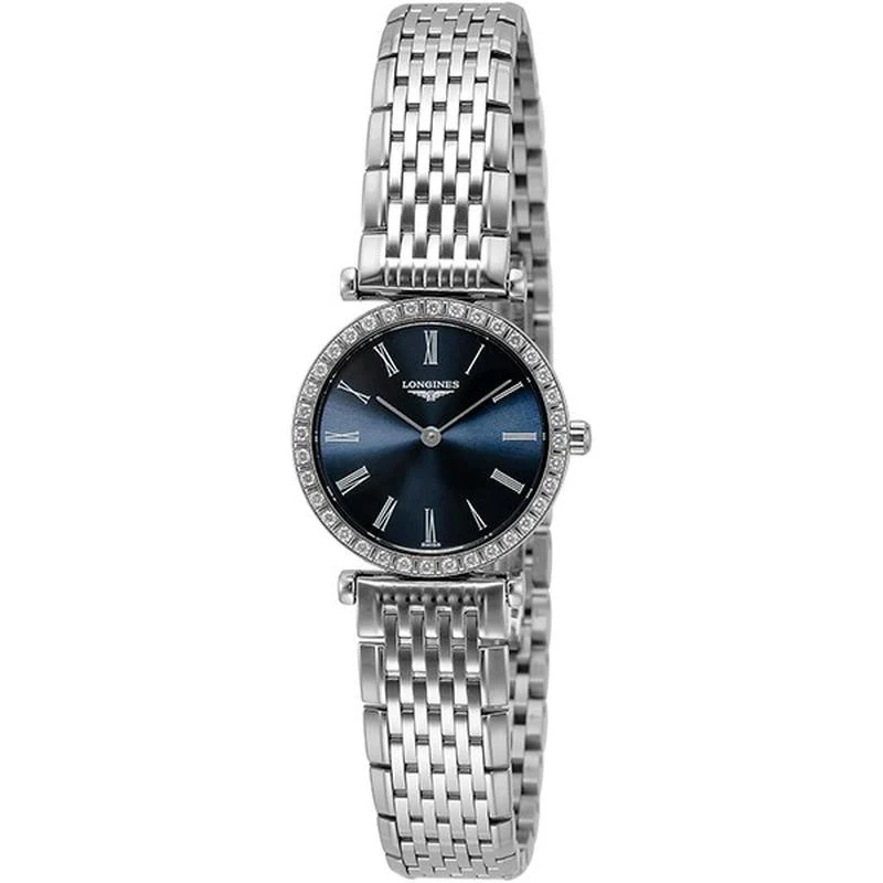 Longines L4.341.0.94.6 Elegant Quartz Ladies Metal Belt Watch
