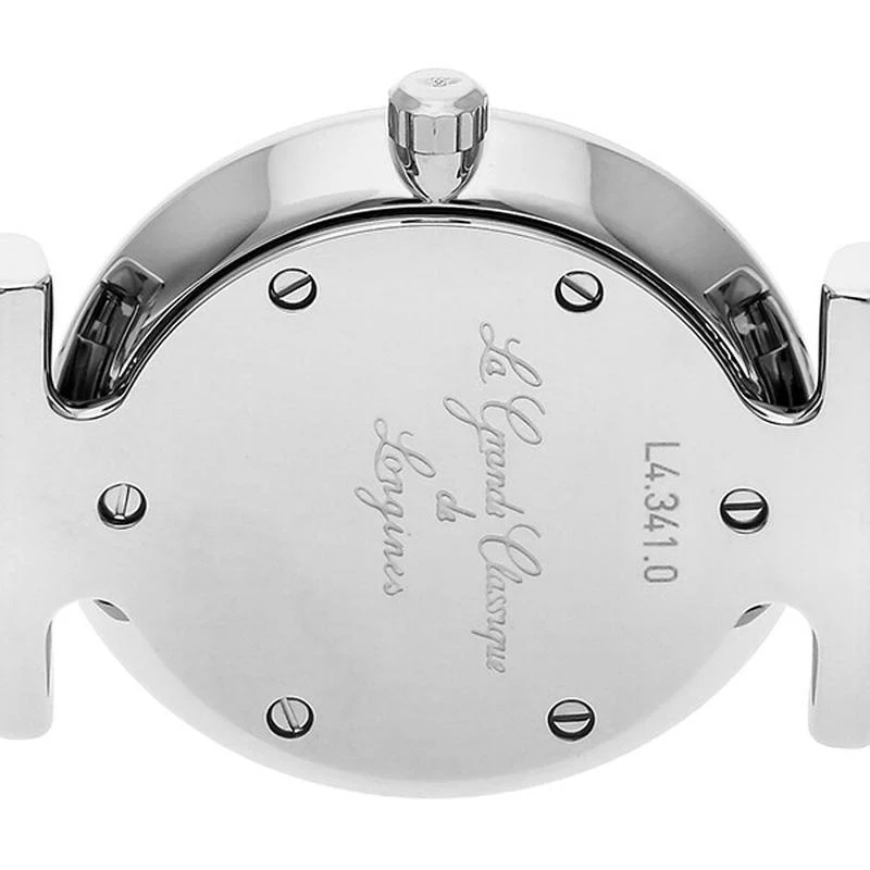 Longines L4.341.0.94.6 Elegant Quartz Ladies Metal Belt Watch - Image 5