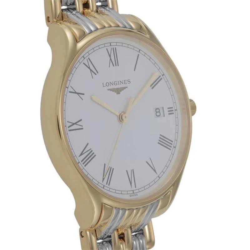 Longines L4.359.2.11.7 Master Collection Automatic Men's Silver & Yellow Gold Watch - Image 3