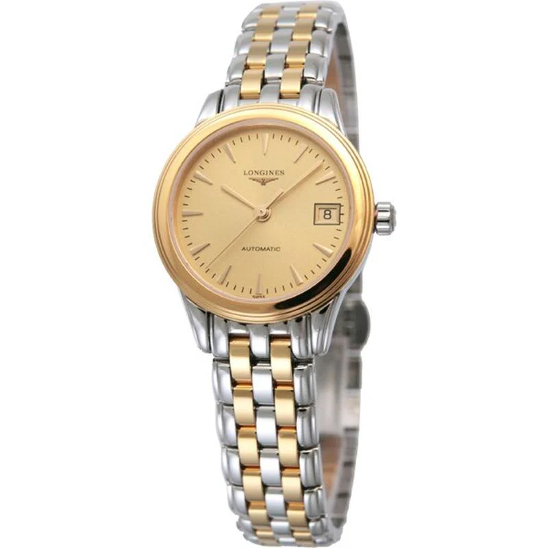 Longines L4.274.3.32.7 Master Collection Quartz Women's Metal Belt Watch