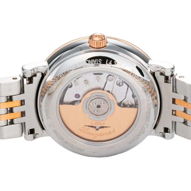 Longines L4.310.5.11.7 Master Collection Quartz Women's Metal Strap Watch - Image 4
