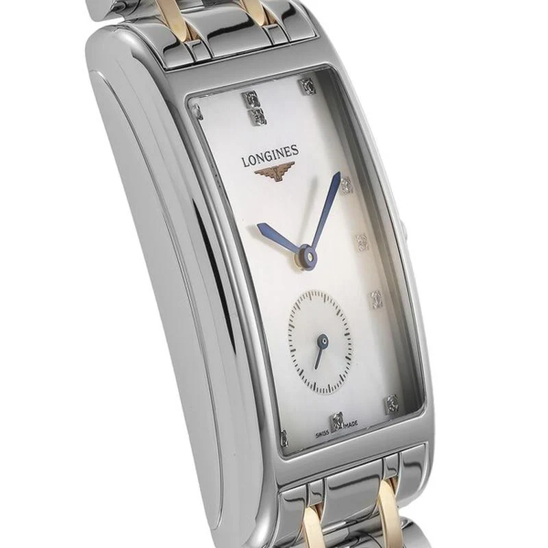 Longines NEW DolceVita Silver & Pink Gold Watch Parallel Import with 2-Year Warranty L5.755.5.87.7 - Image 2
